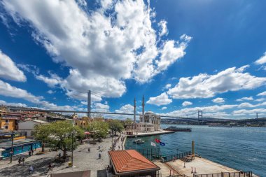 Barselona şehrinin manzarası