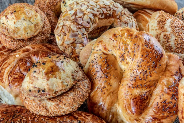 Produto Pastelaria Turco Pogaca Saborosa Pastéis Turcos Pogaca Borek Acma — Fotografia de Stock