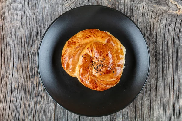 Produto Pastelaria Turco Pogaca Saborosa Pastéis Turcos Pogaca Borek Acma — Fotografia de Stock