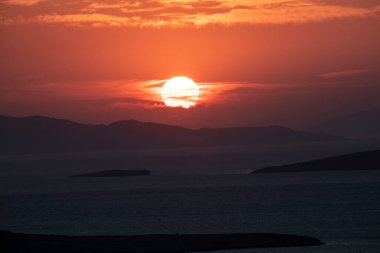 Şeytanın Masasında Günbatımı (Seytan Sofrasi), Ayvalik, Balikesir, Türkiye