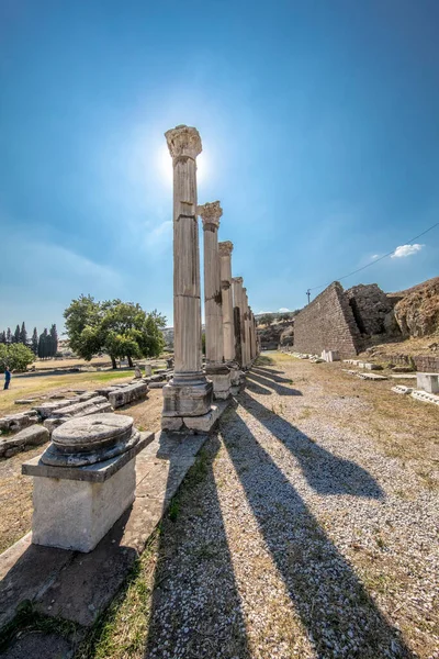 Asklepion Bergama Des Centres Santé Les Importants Des Temps Anciens — Photo