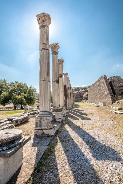 Asklepion Bergama Een Van Belangrijkste Gezondheidscentra Uit Oudheid Ook Een — Stockfoto