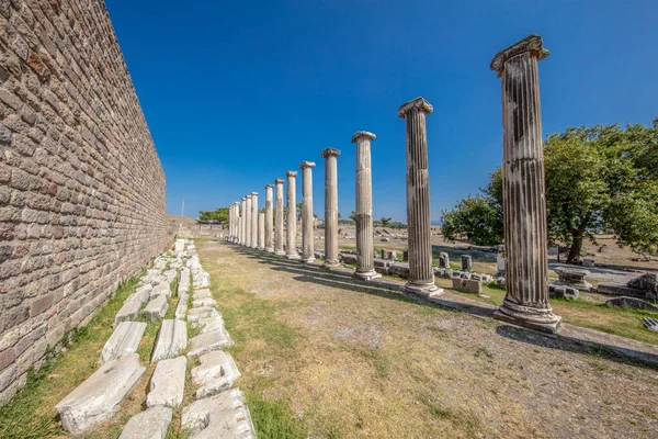 Asklepion Bergama One Most Important Health Centers Ancient Times Also — Stock Photo, Image