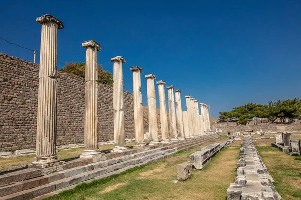 Asklepion Bergama Uno Los Centros Salud Más Importantes Antigüedad También — Foto de Stock