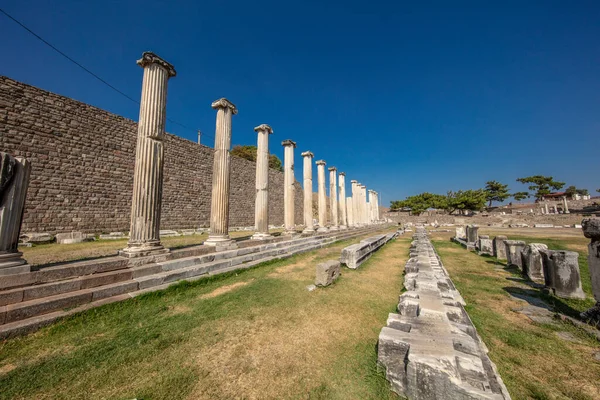 Asklepion Bergama Des Centres Santé Les Importants Des Temps Anciens — Photo