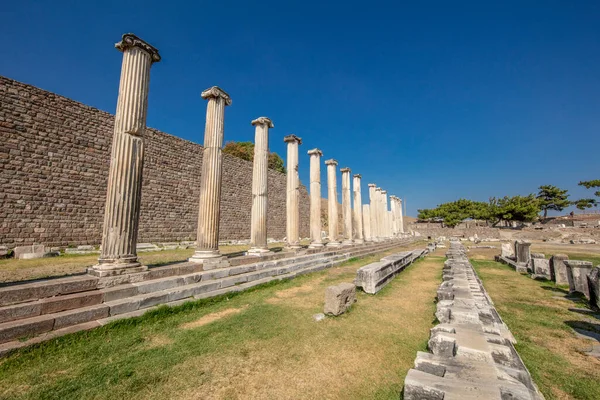 Asklepion Bergama Des Centres Santé Les Importants Des Temps Anciens — Photo