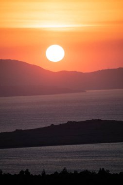 Şeytanın Masasında Günbatımı (Seytan Sofrasi), Ayvalik, Balikesir, Türkiye 