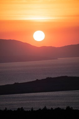 Şeytanın Masasında Günbatımı (Seytan Sofrasi), Ayvalik, Balikesir, Türkiye 