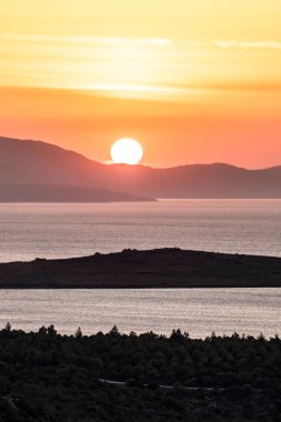 Şeytanın Masasında Günbatımı (Seytan Sofrasi), Ayvalik, Balikesir, Türkiye 