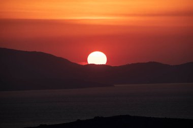 Şeytanın Masasında Günbatımı (Seytan Sofrasi), Ayvalik, Balikesir, Türkiye 
