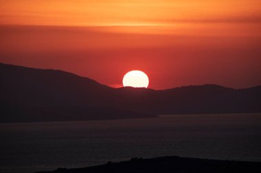 Şeytanın Masasında Günbatımı (Seytan Sofrasi), Ayvalik, Balikesir, Türkiye 