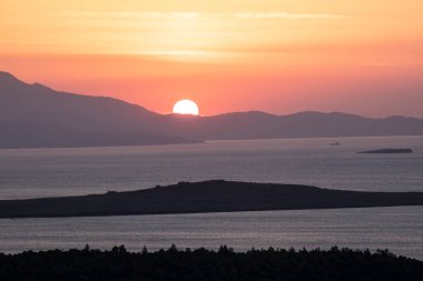 Şeytanın Masasında Günbatımı (Seytan Sofrasi), Ayvalik, Balikesir, Türkiye 