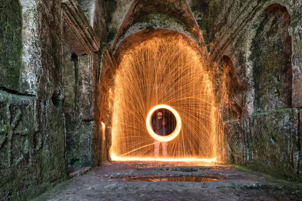 Long Exposure Fire Sparks