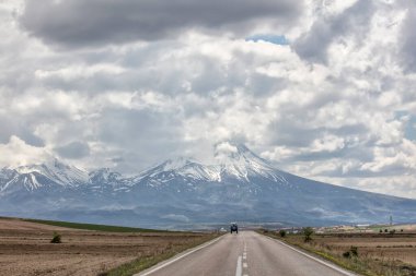 Dağ manzarası harika.
