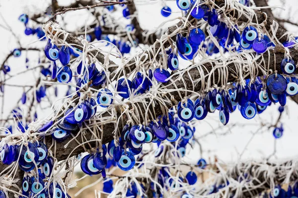 Nazar Boncugu Tree Branches Bead Evil Eye Turkic Countries Amulet — стоковое фото