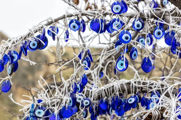 Nazar Boncugu Tree Branches Bead Evil Eye Turkic Countries Amulet — стоковое фото
