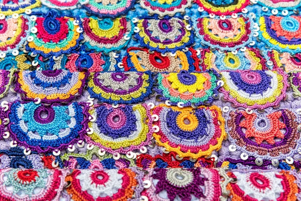 Pattern Crochet Doily — Fotografia de Stock