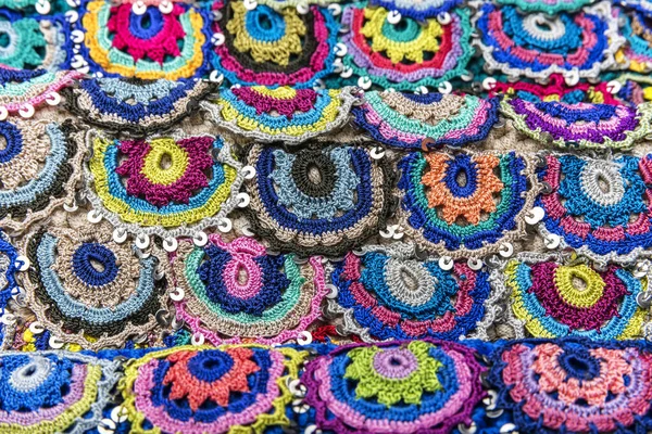 Pattern Crochet Doily — Fotografia de Stock