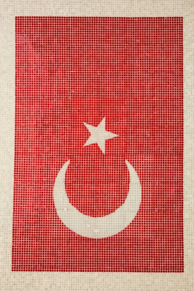 Flag Turkey Old Grunge Background — Stok fotoğraf