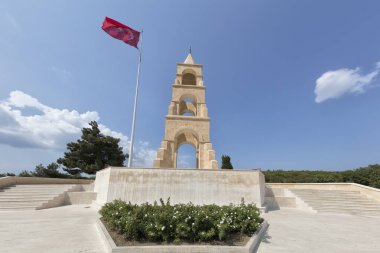 Çanakkale, Türkiye - 4 Ağustos 2016: 57. Alay şehidi anısına Çanakkale Savaşı 'nda binlerce şehit ve yaralı verildi..