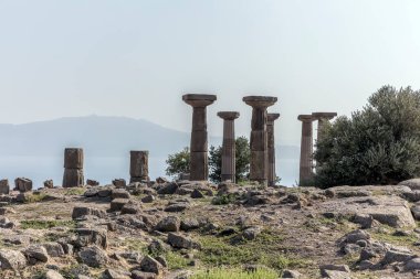 Antik Assos kenti ve Artemis Tapınağı, Behramkale, Canakkale, Türkiye