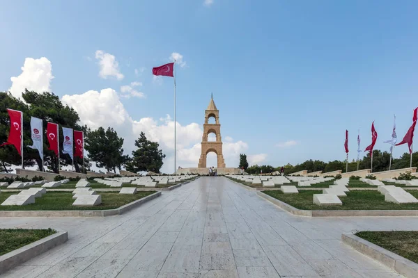 Canakkale Turkey August 2016 57Th Regiment Martyrdom Built Memory 57Th — стоковое фото