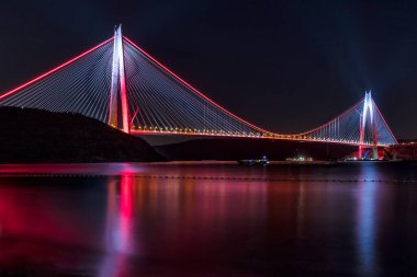 Yavuz Sultan Selim Köprüsü İstanbul, Türkiye.