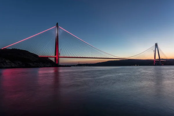 Yavuz Sultan Selim Bridge Istanbul Turecko — Stock fotografie