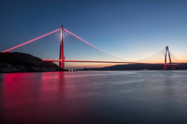 Yavuz Sultan Selim Bridge Istanbul Turecko — Stock fotografie