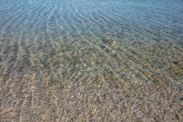 Meerwasseroberfläche Abstrakter Hintergrund — Stockfoto