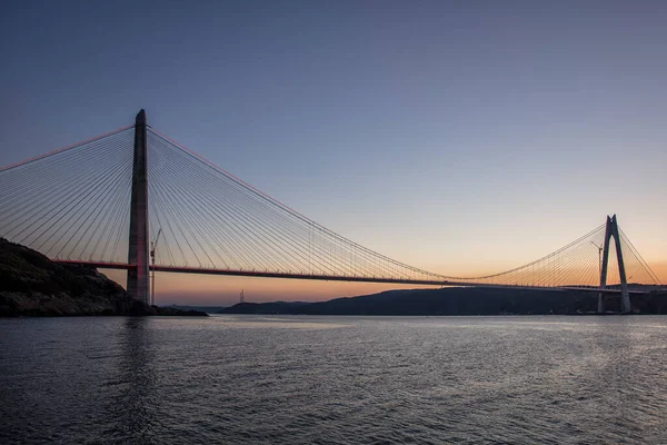 Yavuz Sultan Selim Bridge Istanbul Turecko — Stock fotografie