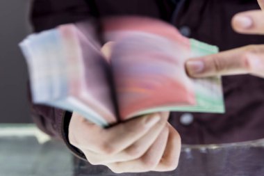 Kucukcekmece - Istanbul - Turkey - December 09, 2016 ; Istanbul - Turkey Kucukcekmece Arenapark shopping center christmas ticket sales station.