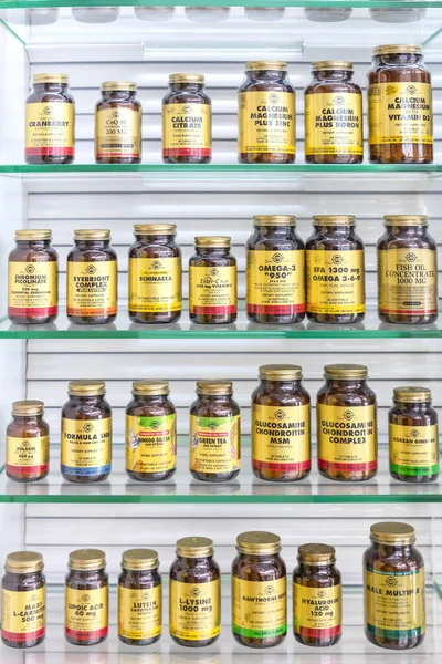Different Types Drugs Store — Fotografia de Stock