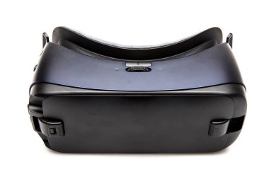 beyaz izole sanal gerçeklik kulaklık