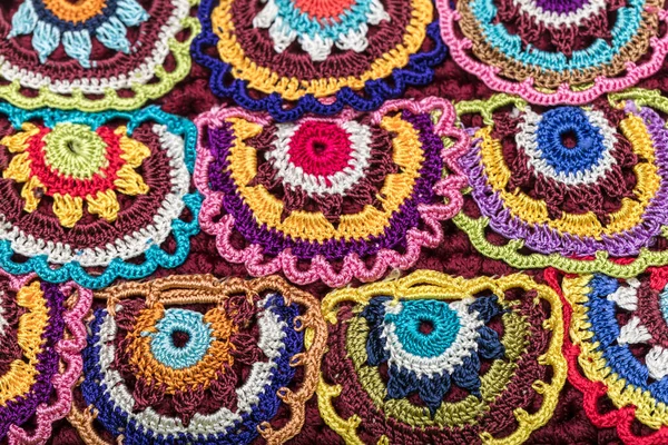 Pattern Crochet Doily — Zdjęcie stockowe