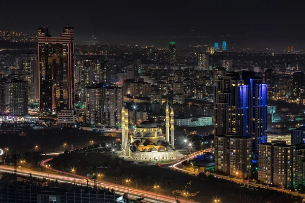 Atasehir Architect Sinan Mosque Istanbul Turkey — ストック写真