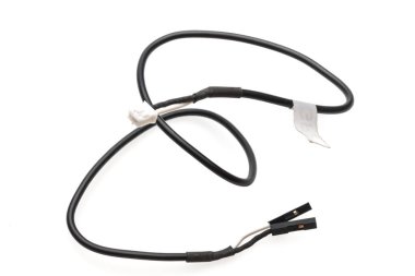 Motherboard Connection Cable On White Background 