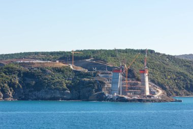 Sahildeki deniz feneri