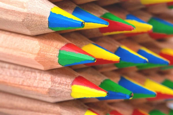 close up of a pencil on a white background