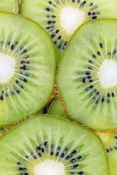 Delicious Kiwis Slices Close — Photo