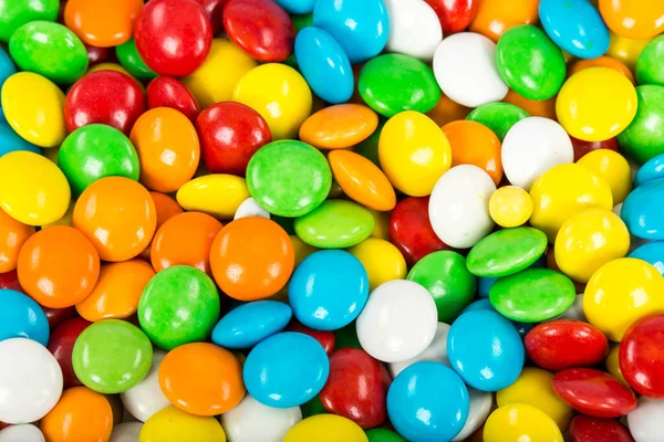 Fondo Colorido Caramelos Multicolores —  Fotos de Stock