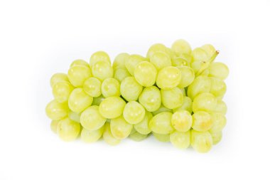 Olgun beyaz üzümler.