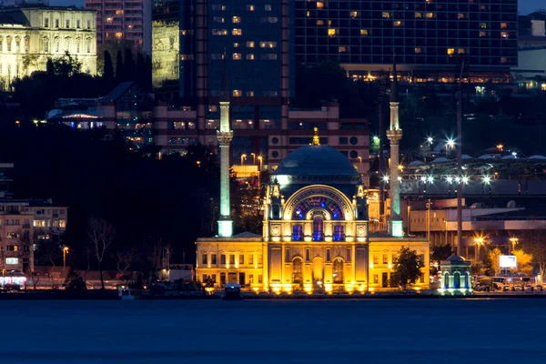 Night View City Istanbul Turkey — Stock Photo, Image