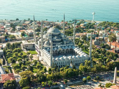 The Mihrimah Sultan Mosque is a 16th-century mosque located in the Edirnekapi district of the historical center of Istanbul, on top of the Sixth Hill; the bright symbol of the medieval architecture of the capital of the Ottoman Empire