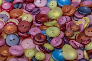 Renkli düğmeler arkaplan, üst görünüm 