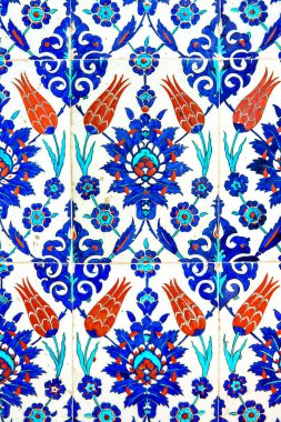 traditional ottoman tiles, the old style 