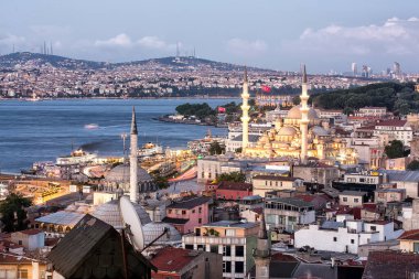 Istanbul, turkey, aerial view of the city 