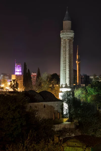 Nachtzicht Van Stad Istanbul Kalkoen — Stockfoto