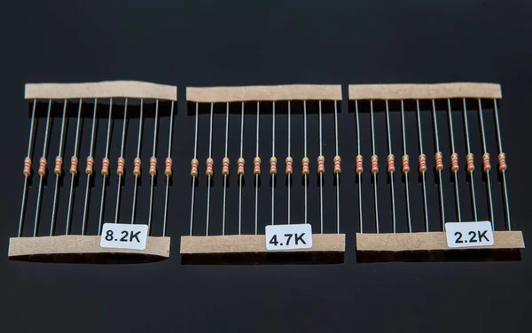 Resistor Passive Two Terminal Electrical Component Electrical Resistance Reduce Current — Foto de Stock