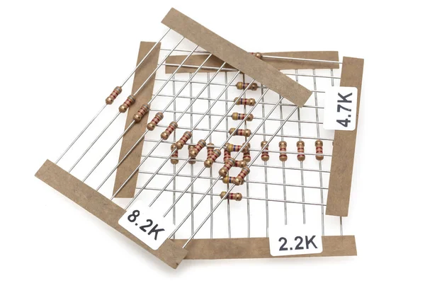 Resistor Passive Two Terminal Electrical Component Electrical Resistance Reduce Current — 스톡 사진